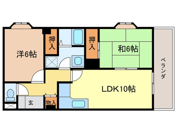 ＨＯＵＳＥ２０の物件間取画像